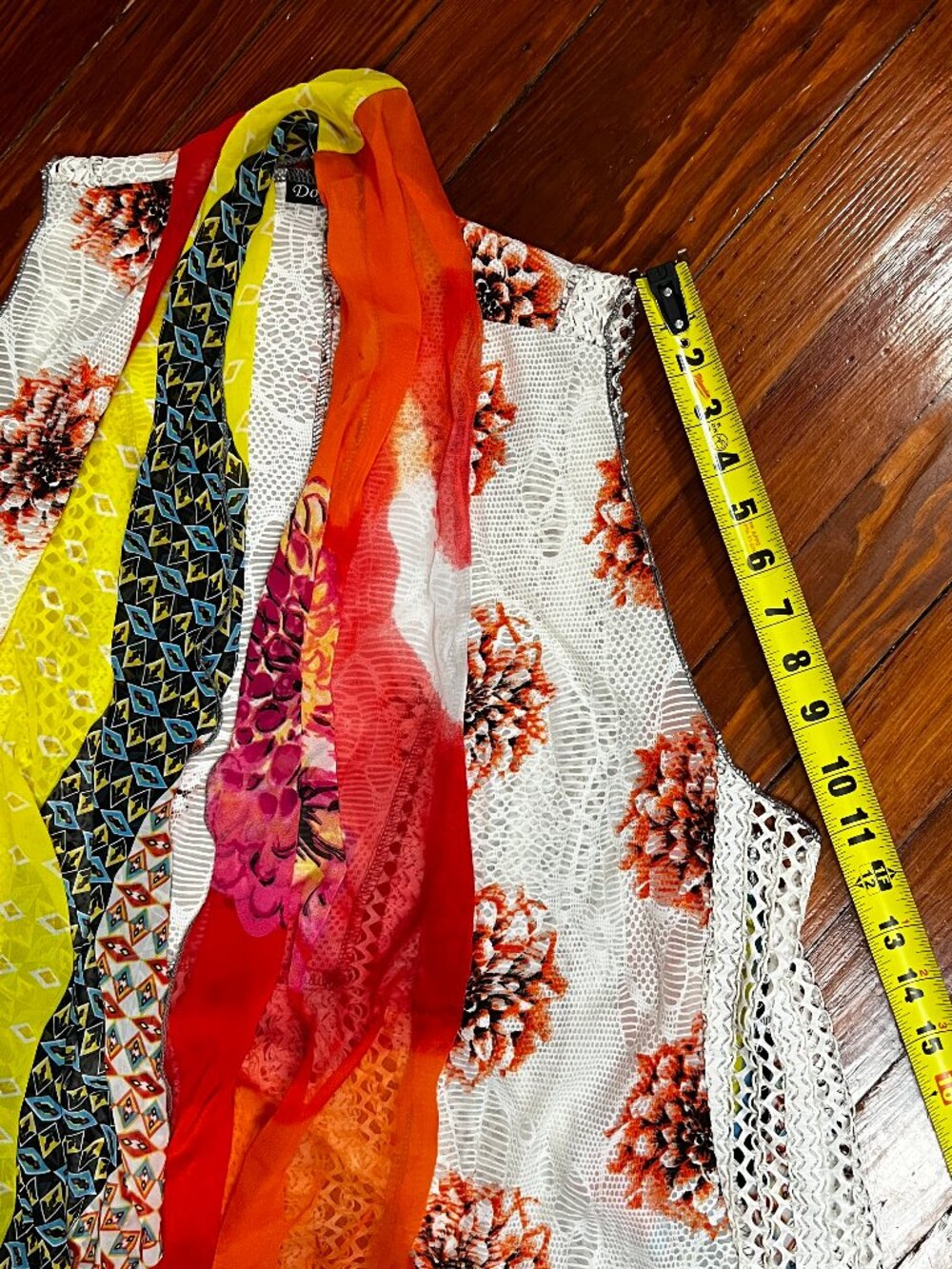 Colorful vest duster - Picture 9 of 14